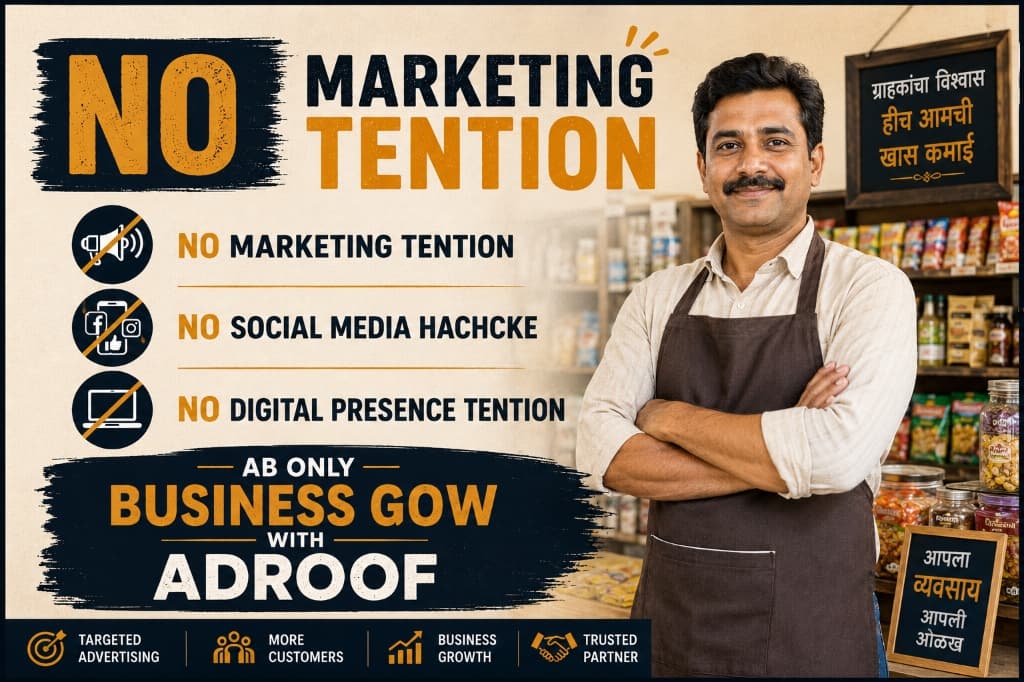 AdRoof - No Marketing Tention, Business Growth with AdRoof